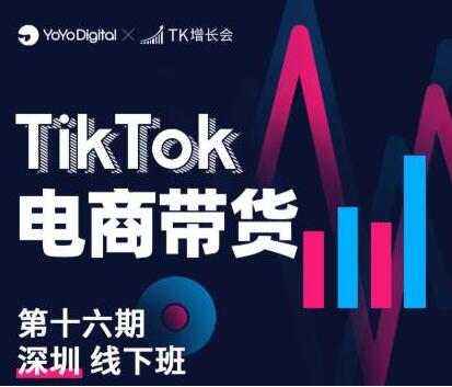 《TikTok电商带货》线下班第十六期，从0到1带货出单-云际资源网