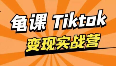 龟课-TikTok变现实战训练营 第1期 多种变现模式，轻松赚美刀-云际资源网