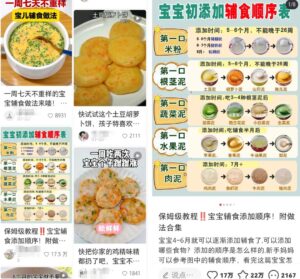 婴儿辅食虚拟资料项目思路，无门槛轻松上手操作-云际资源网