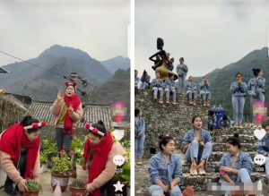 多胞胎实拍短视频玩法思路，5个一样的你一起唱歌，新奇有趣流量大！-云际资源网