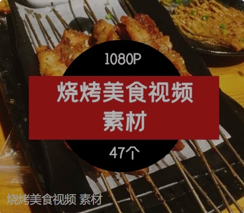 烧烤美食视频素材-云际资源网