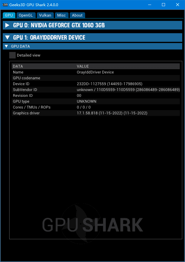 GPUShark(显卡GPU监视工具)v2.7.0.0绿色版-云际资源网