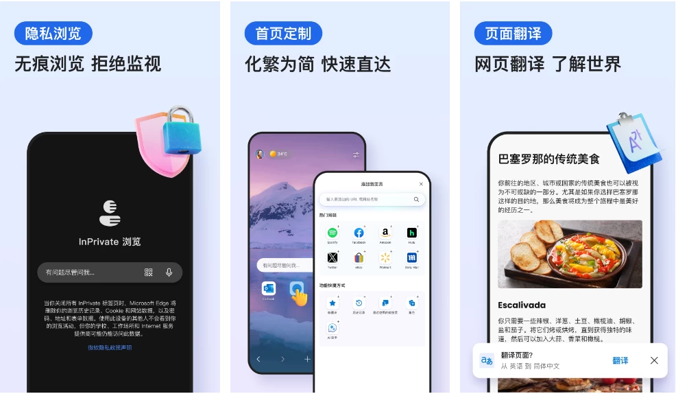 微软Edge浏览器v134.0.3124.57谷歌版-云际资源网