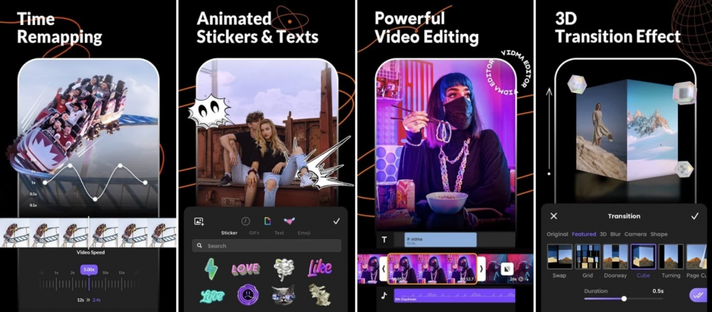 Vidmaeditorv2.17.1，一款易于使用的音乐视频编辑器和视频制作器-云际资源网
