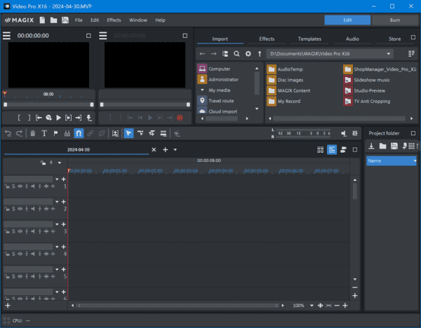 MAGIXVideoProX16(专业视频编辑)v22.0.1.255-云际资源网