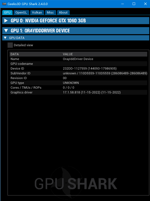 GPUShark(显卡GPU监视工具)v2.4.1.0绿色版-云际资源网