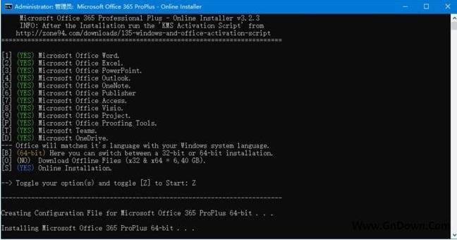 MicrosoftOffice365ProPlus–OnlineInstallerv3.3.0绿色版-云际资源网