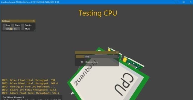 UserBenchmark(系统测试跑分软件)v4.5.1.0绿色版-云际资源网