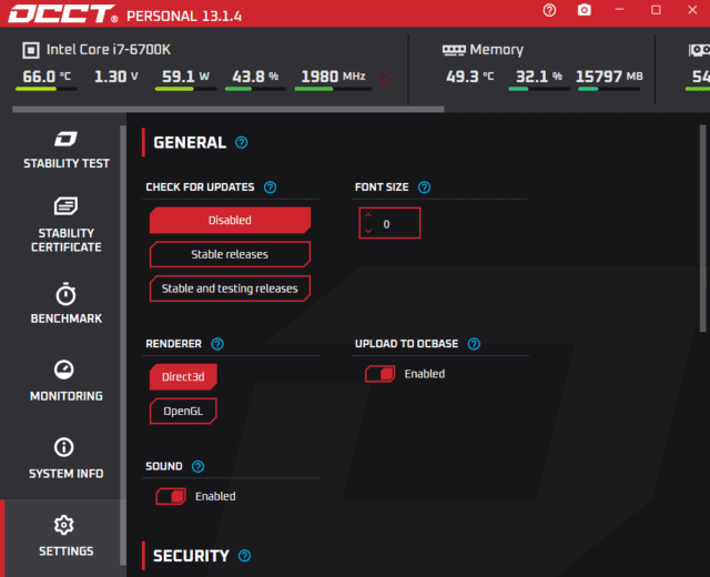 OCCT电脑硬件测试(烤鸡测试软件)v13.1.8.99便携版-云际资源网