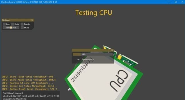 UserBenchmark(系统测试跑分软件)v4.4.7.0绿色版-云际资源网