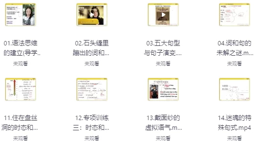 实用英语能力提升班-云际资源网