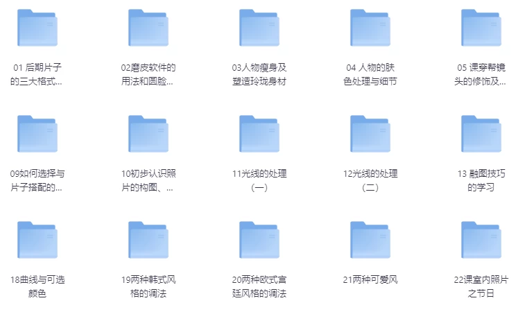 PS专业影楼后期就业培训43课-云际资源网