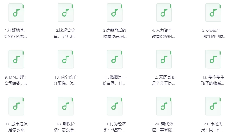 复旦张军的诺奖经济学课（完结）-云际资源网