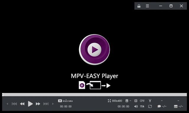 MPV-EASYPlayer(多媒体播放器)v0.40.0.1中文绿色版-云际资源网